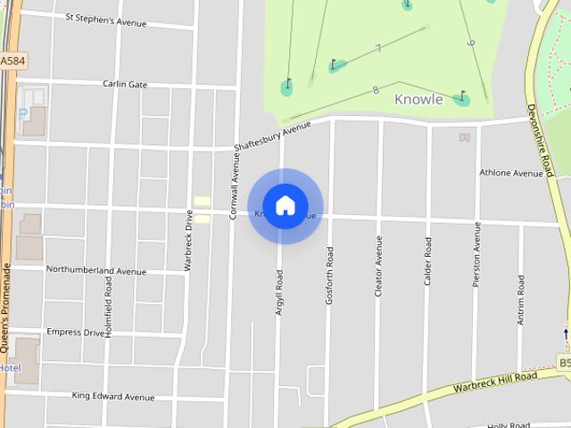 Apartment for rent in Knowle, Blackpool