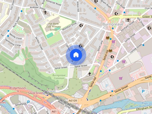 Apartment for rent in Castlegate, Burngreave