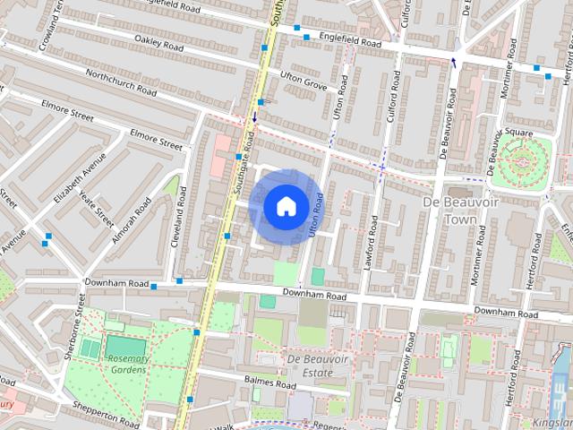 Apartment for rent in Dalston, De Beauvoir Town