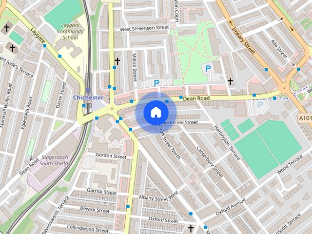 Apartment for rent in Westoe, South Shields