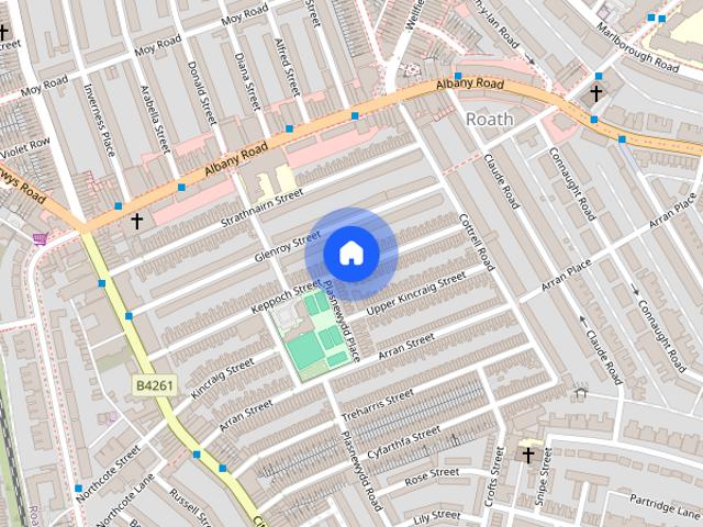 Apartment for rent in Plasnewydd, Falcon Lodge