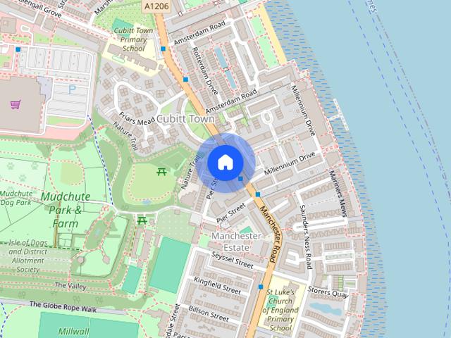 Apartment for rent in Isle Of Dogs, Isle Of Man