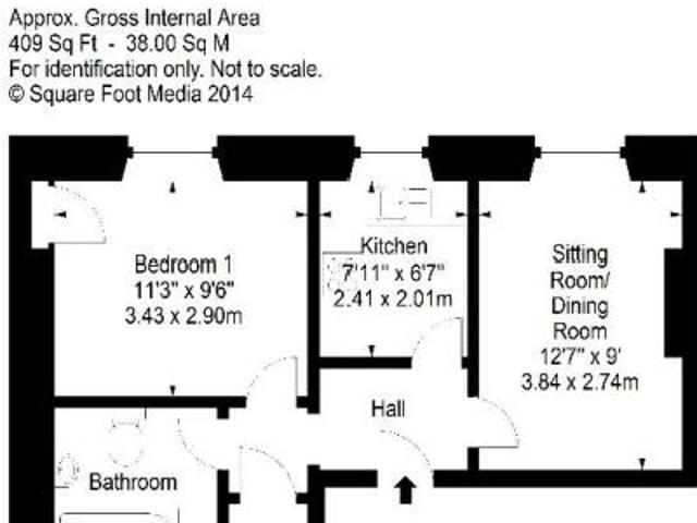 Flat for rent in Stockbridge, Scotland