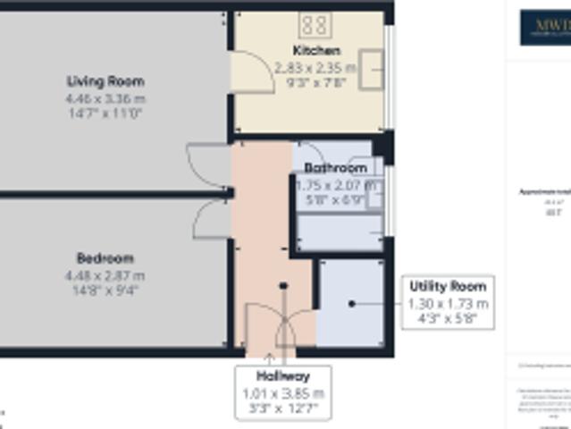 Flat for rent in Barassie, Scotland