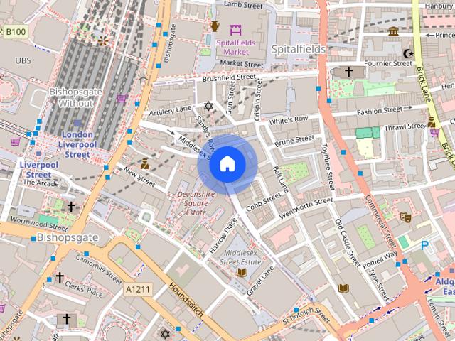 Apartment for rent in Bishopsgate, Greater London