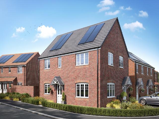 Flat for sale in Lichfield, Boley Park