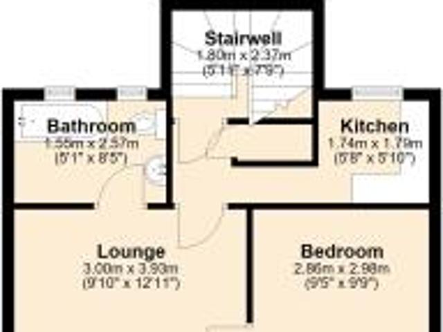 Flat for sale in Bare, Lancashire