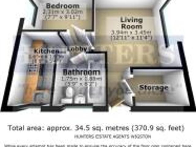 Flat for sale in Old Wharf, City Of Leicester