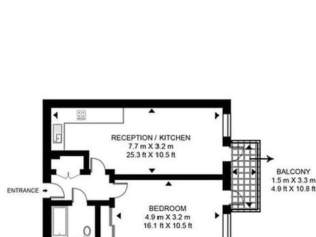 Apartment for rent in Strand-on-the-Green, Greater London