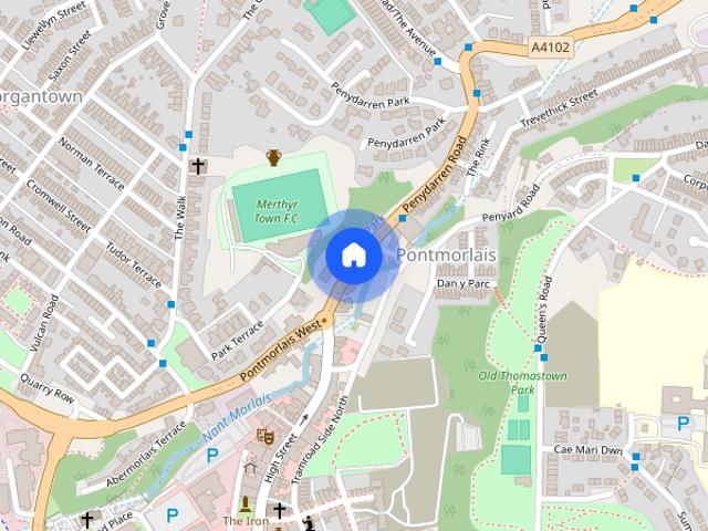 Room for rent in Park, Merthyr