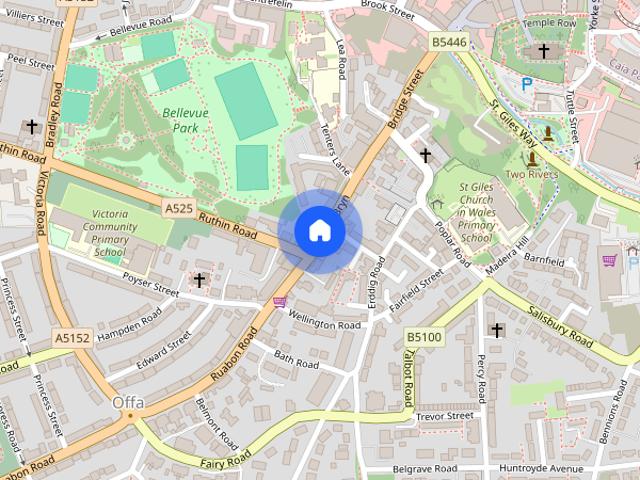 Room for rent in Wrexham, Wales