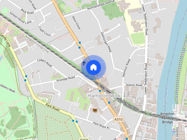 Room for rent in Hampton Wick, Greater London
