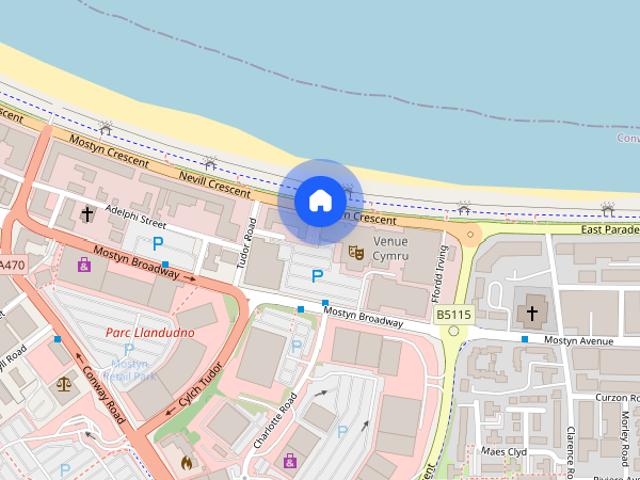 Apartment for rent in Craig-y-don, Llandudno