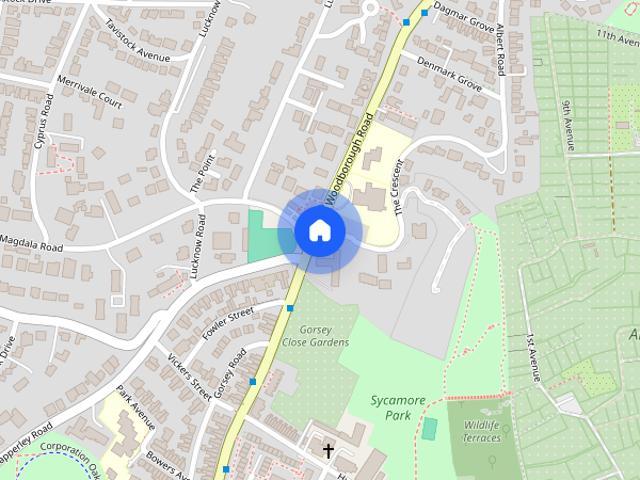 Apartment for rent in Mapperley Park, City of Nottingham