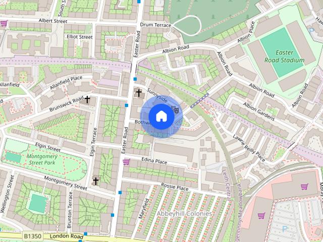 Apartment for rent in Hillside, Leith