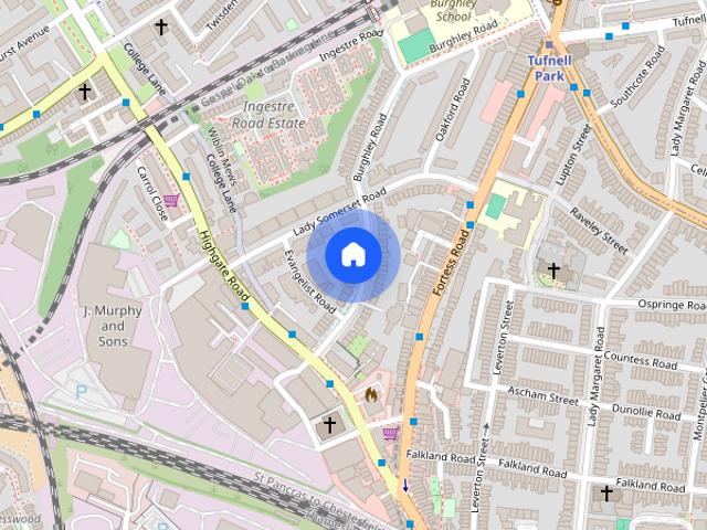 Apartment for rent in Tufnell Park, Greater London