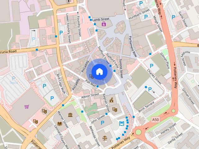 Apartment for rent in Joiner's Square, Hanley