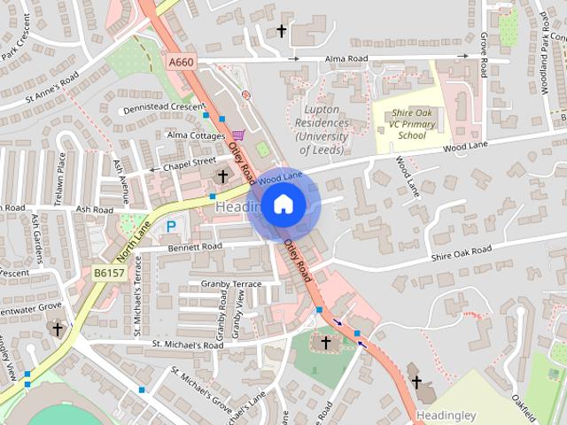 Apartment for rent in Headingley Hill, Headingley