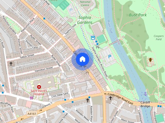 Apartment for rent in Pontcanna, Cardiff