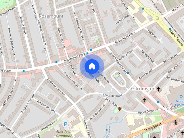 Apartment for rent in Gilcomston, Ballindoch