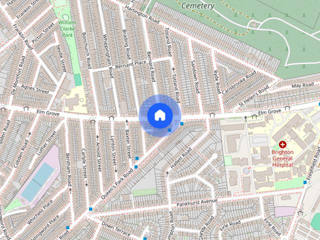 Apartment for rent in Round Hill, Brighton & Hove