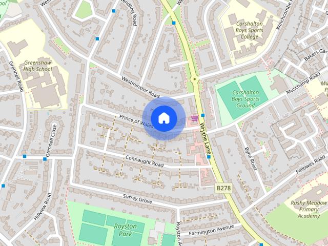 Apartment for rent in The Wrythe, Greater London