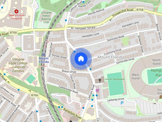Apartment for rent in Mount Florida, Glasgow