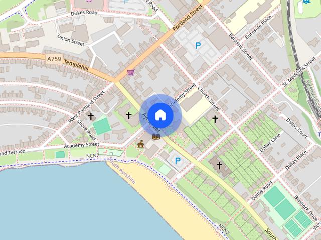 Apartment for rent in Troon, Scotland