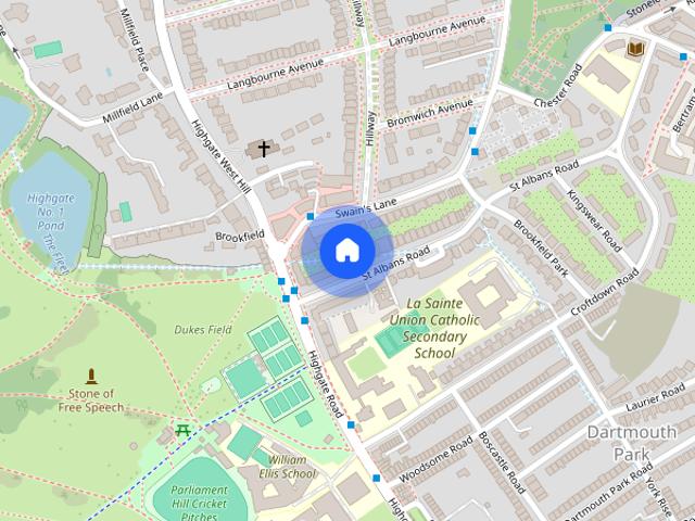 Apartment for rent in Dartmouth Park, Greater London