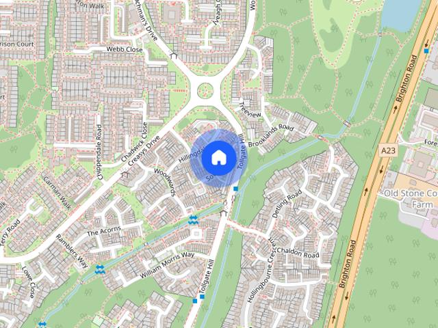 Apartment for rent in Broadfield, Glynde