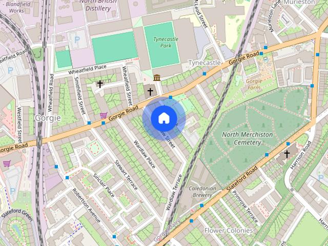 Apartment for rent in Tynecastle, Gorgie