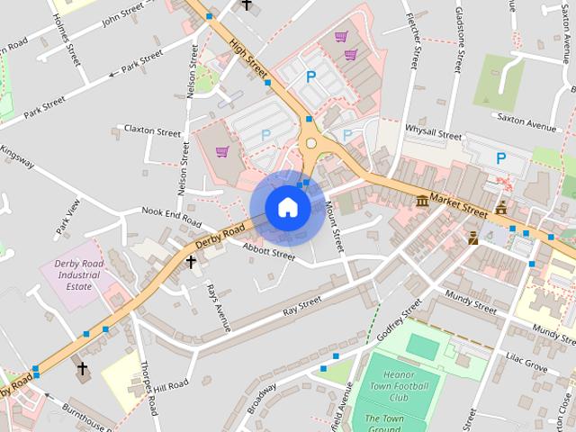 Apartment for rent in Heanor and Loscoe CP, Kedleston