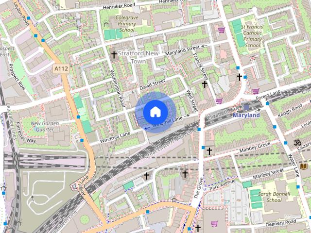 Apartment for rent in Maryland, Greater London