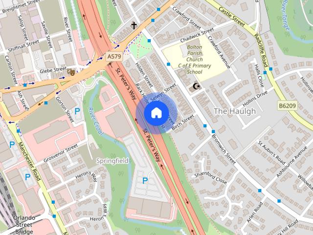Apartment for rent in Burnden, Lee Bank