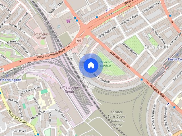 Apartment for rent in Earl's Court, Greater London