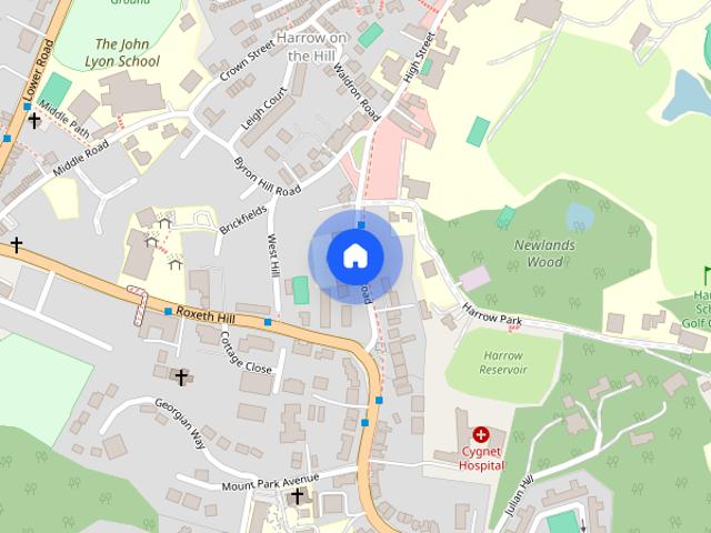 Apartment for rent in Harrow on the Hill, Greater London