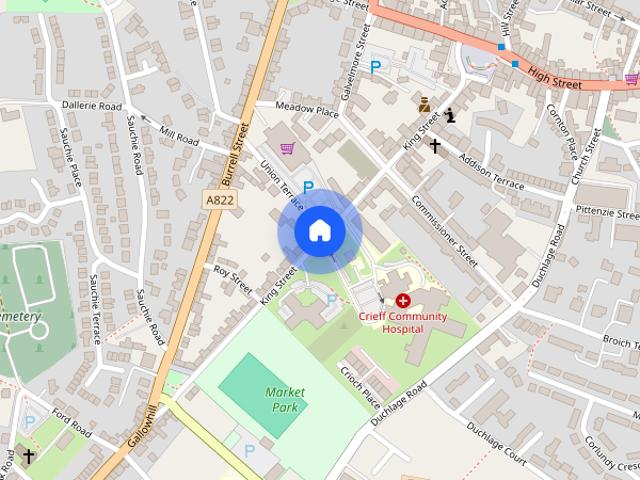 Apartment for rent in Crieff, Scotland