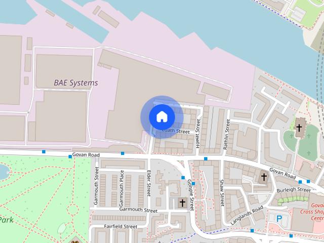 Apartment for rent in Govan, Scotland