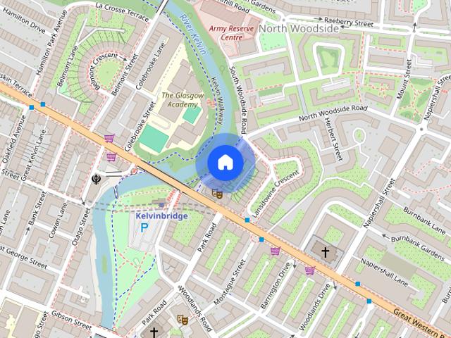 Townhouse for rent in North Woodside, Scotland