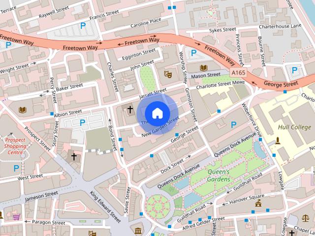 Apartment for rent in Old Town, Hull