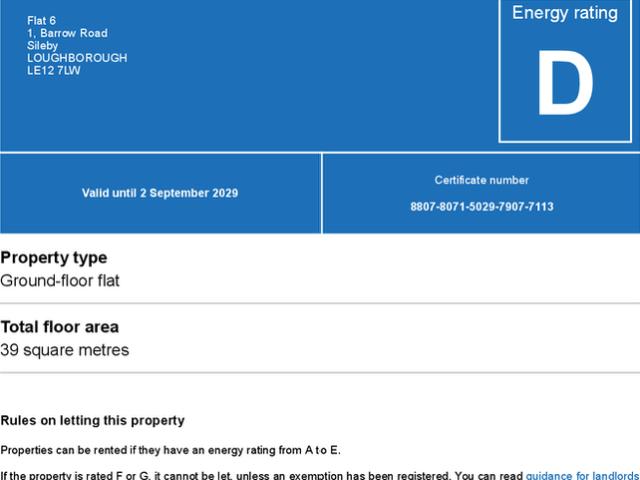 Apartment for rent in Elmfield, Leicestershire