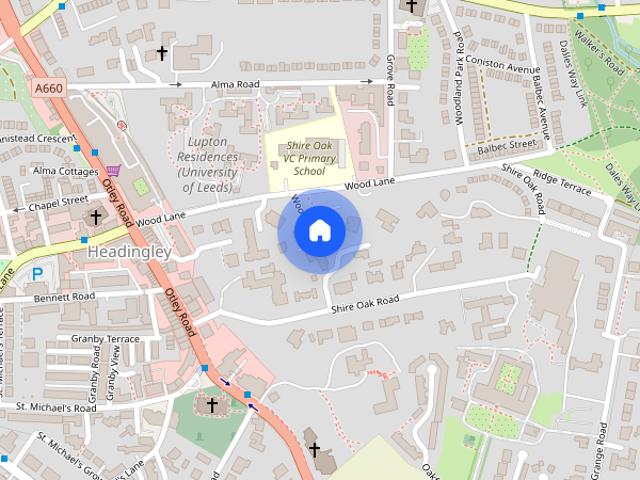 Apartment for rent in Headingley Hill, Headingley