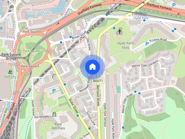 Apartment for rent in Park Hill, South Yorkshire