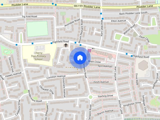 Apartment for rent in Lee Bank, Greater Manchester