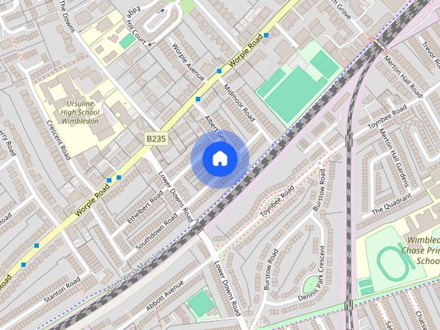 Apartment for rent in London Borough of Merton, Raynes Park
