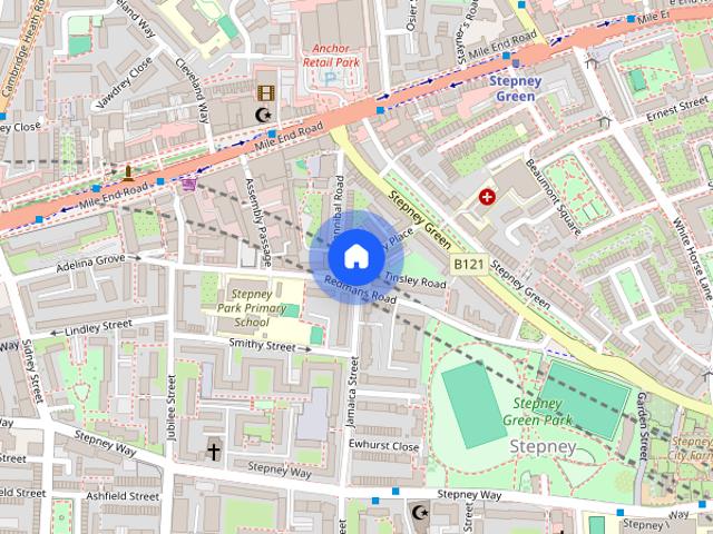 Apartment for rent in Stepney, Greater London