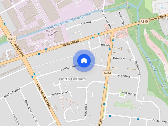 Apartment for rent in London Borough of Hounslow, Feltham