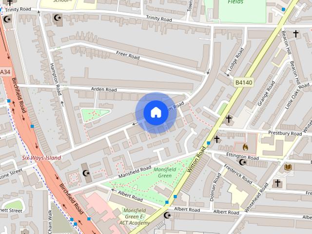 Apartment for rent in Lozells, West Midlands