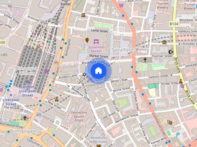House for rent in Spitalfields, Greater London