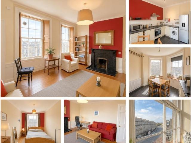 Flat for rent in Gayfield, Broughton